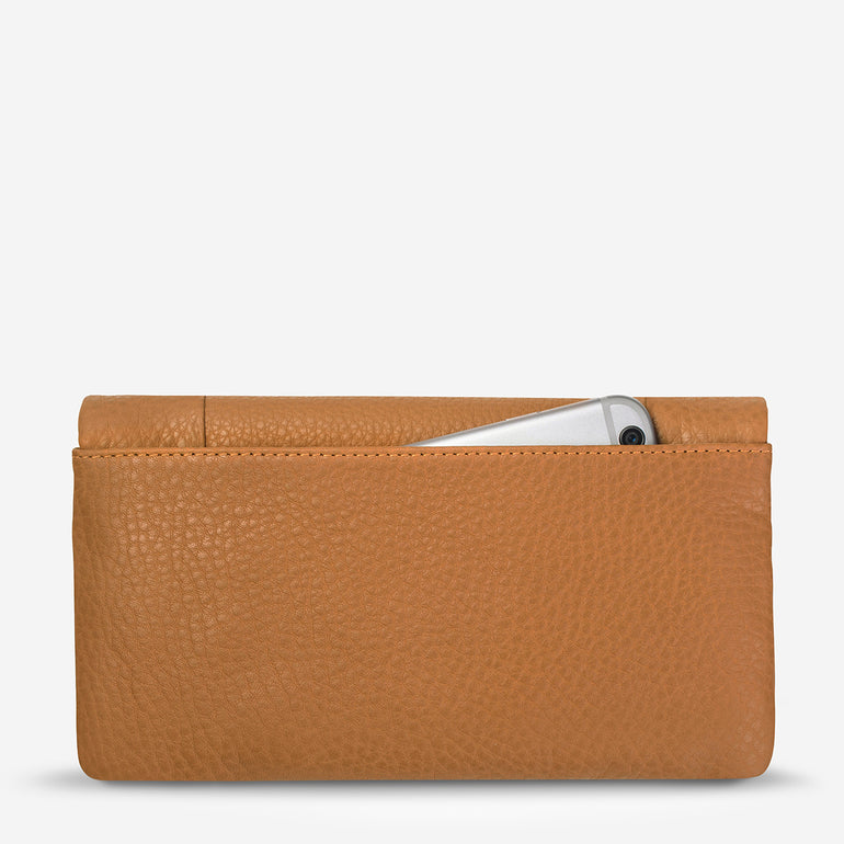 Status Anxiety Some Type Of Love Women's Leather Wallet Tan