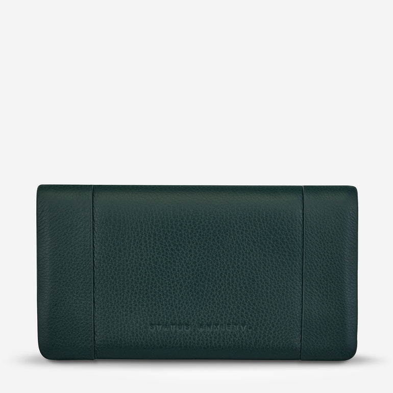 Status Anxiety Some Type Of Love Women's Leather Wallet Teal