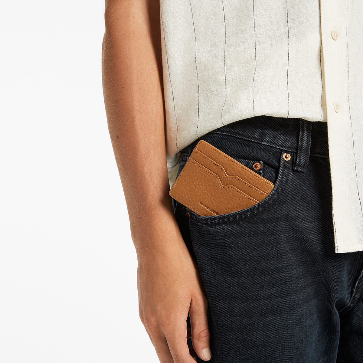 Status Anxiety Together for Now Leather Wallet Tan