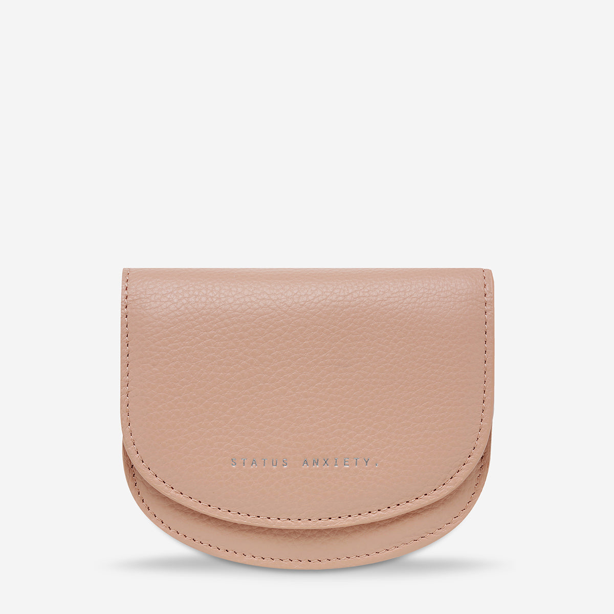 Status Anxiety Us for now Women's Leather Wallet Dusty Pink