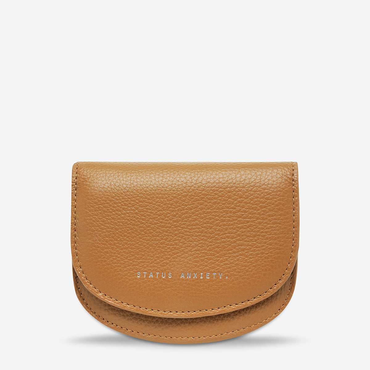 Status Anxiety Us for now Women's Leather Wallet Tan