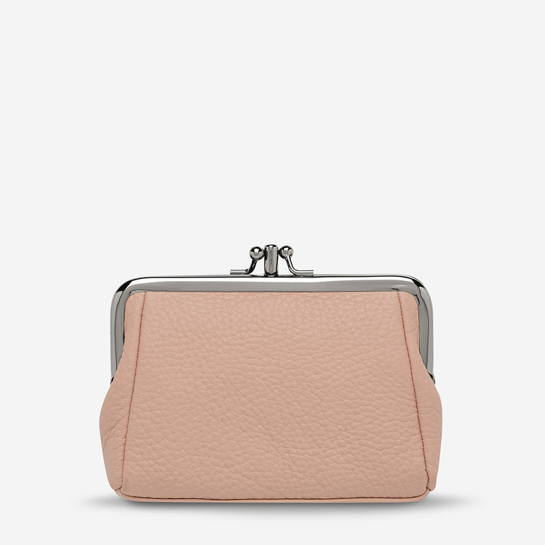 Status Anxiety Womens Leather Wallet Volatile Dusty Pink