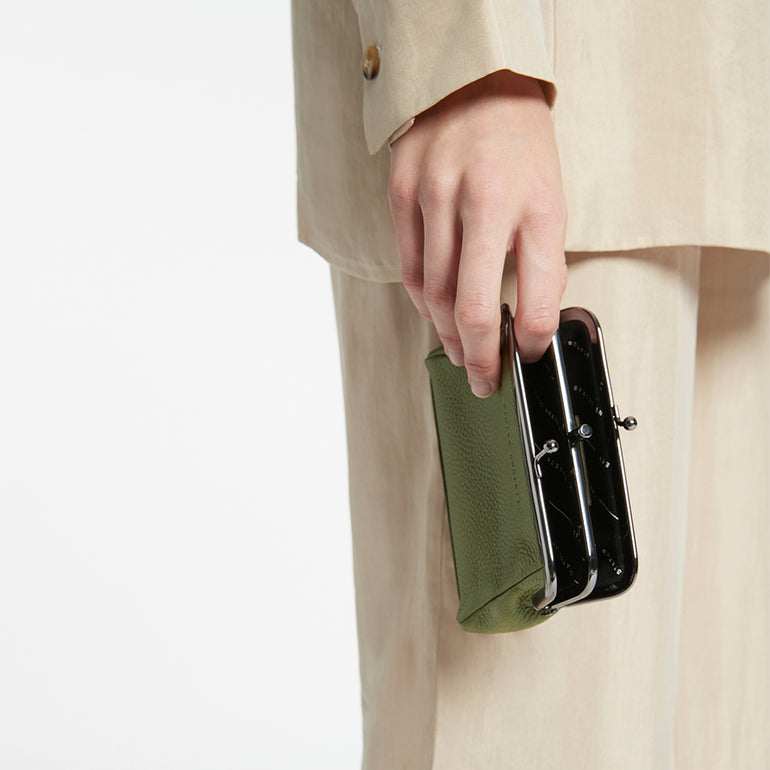 Status Anxiety Women's Leather Wallet Volatile Khaki