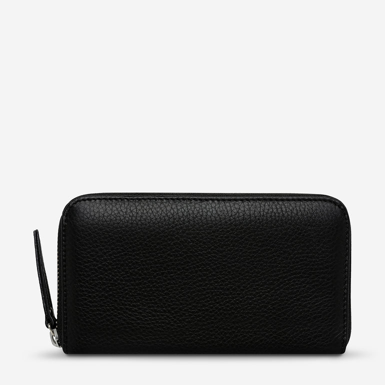 Status Anxiety Yet To Come Leather Wallet Black