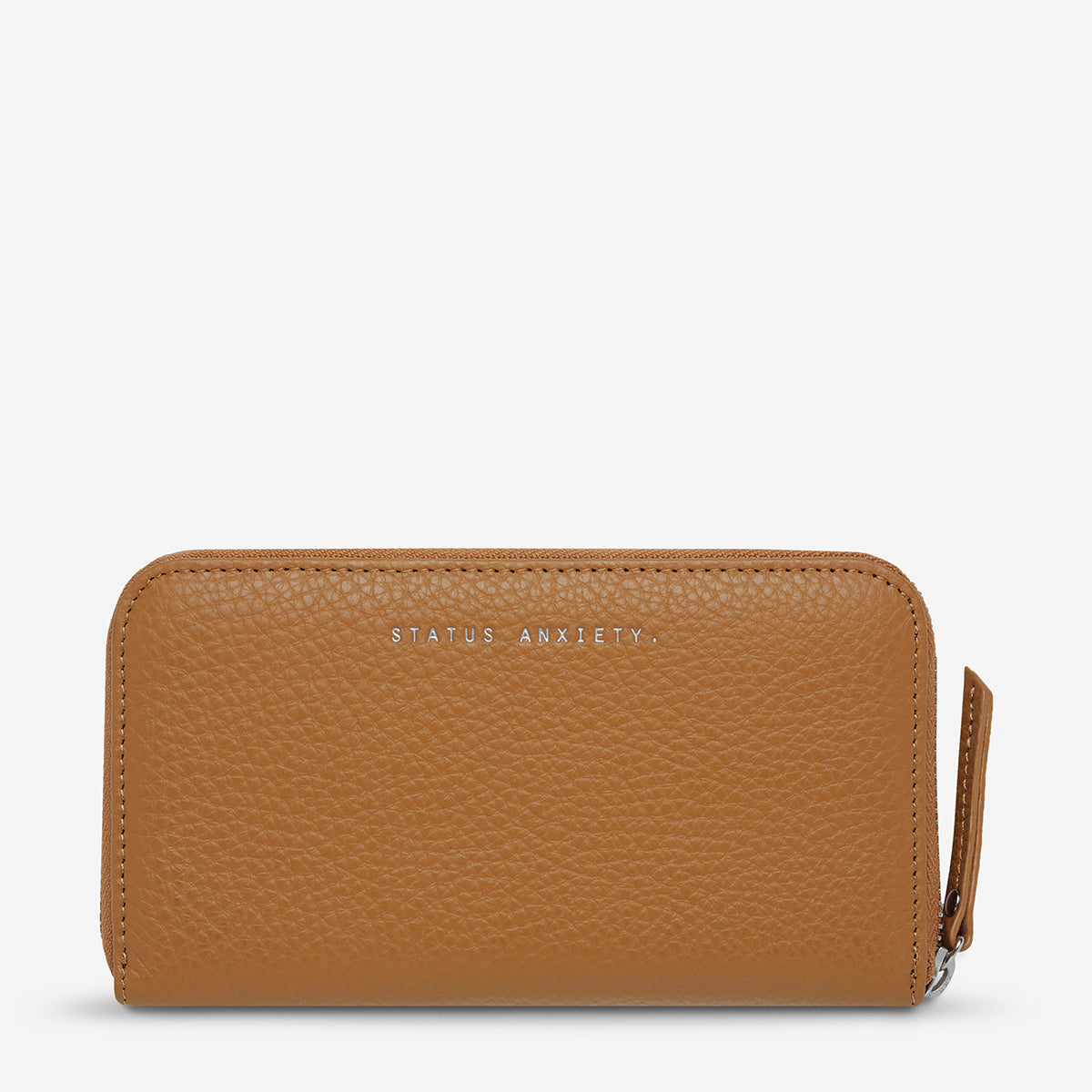 Status Anxiety Yet To Come Leather Wallet Tan