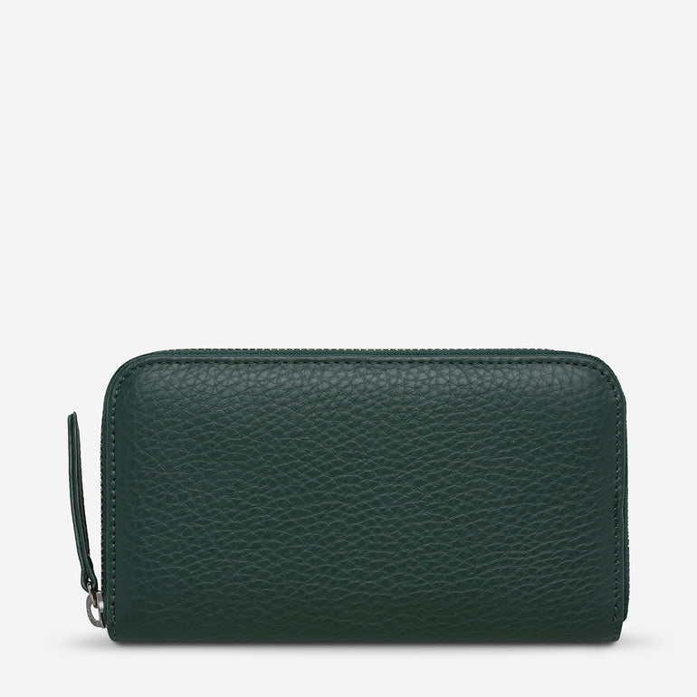 Status Anxiety Yet To Come Leather Wallet Teal