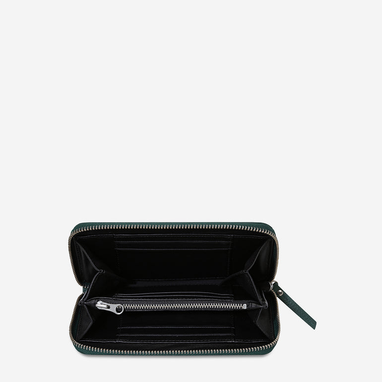 Status Anxiety Yet To Come Leather Wallet Teal