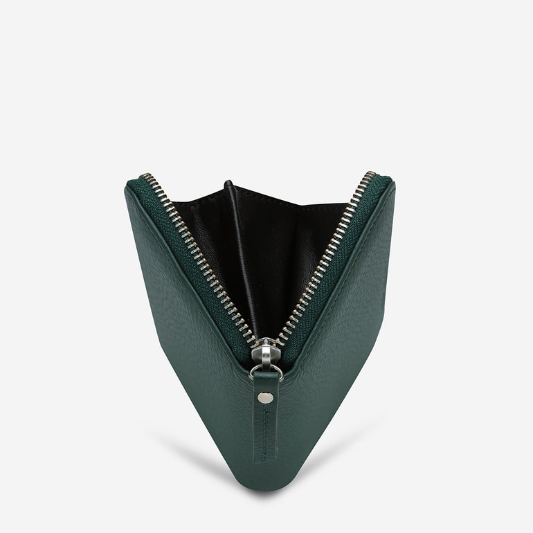 Status Anxiety Yet To Come Leather Wallet Teal