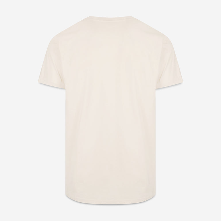 Status Anxiety Think It Over Men's T Shirt Off White