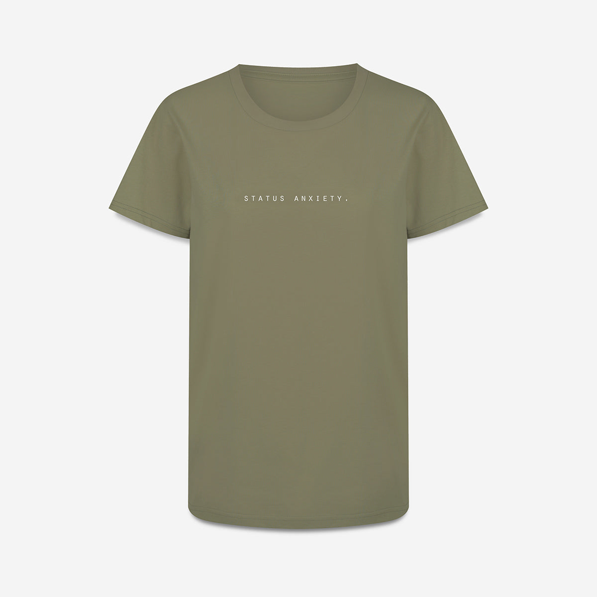 Status Anxiety Think it Over Women's T-shirt Sage