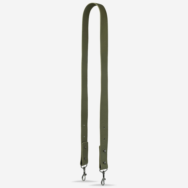 Status Anxiety All Nighter Women's Leather Strap Eyes To The Wind Khaki