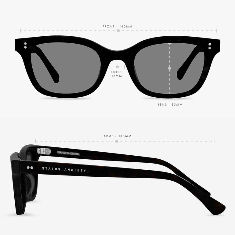 Status Anxiety Transcendental Sunglasses Black